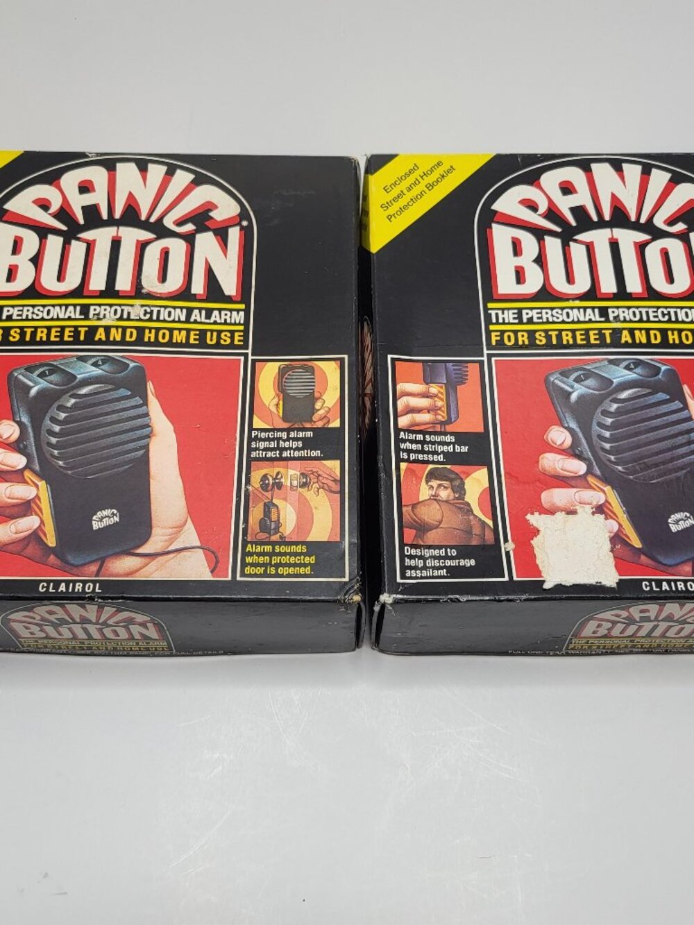 Panic Button Personal Protection Alarm for Street Home Use New Old Stock 2 Units